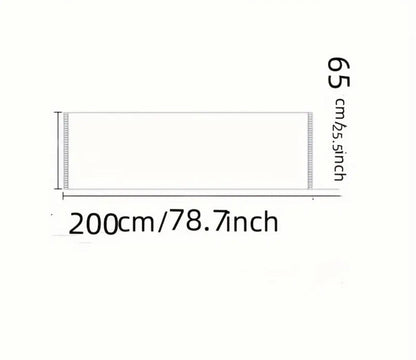 Flauschiges Karo Halstuch